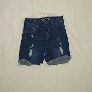 Girl's Justice Jean shorts size 14